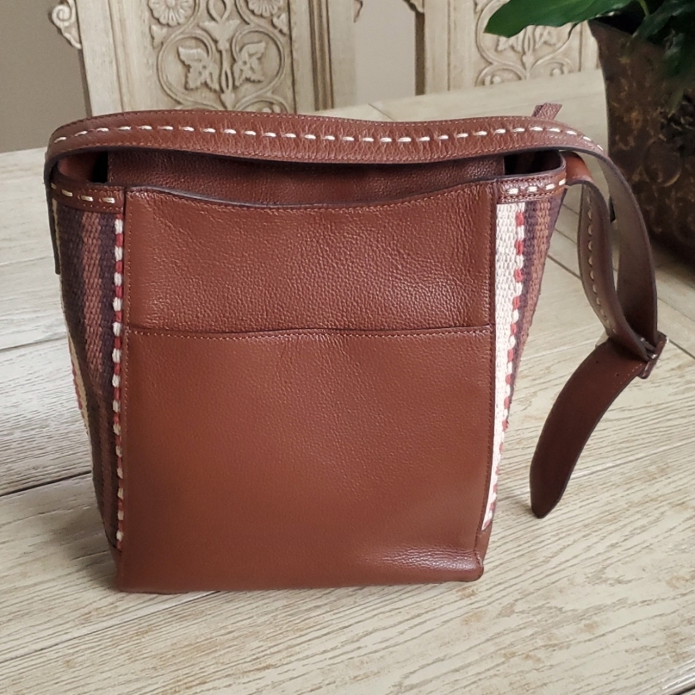 Brighton brown leather purse